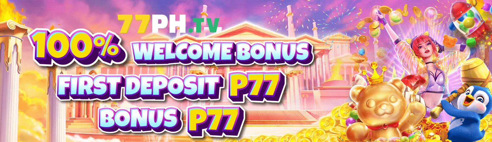 Banner khuyến mãi slot SGD777